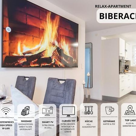 Relaxapartment 15 Massagesessel Smarttv Kueche Biberach an der Riß Zewnętrze zdjęcie